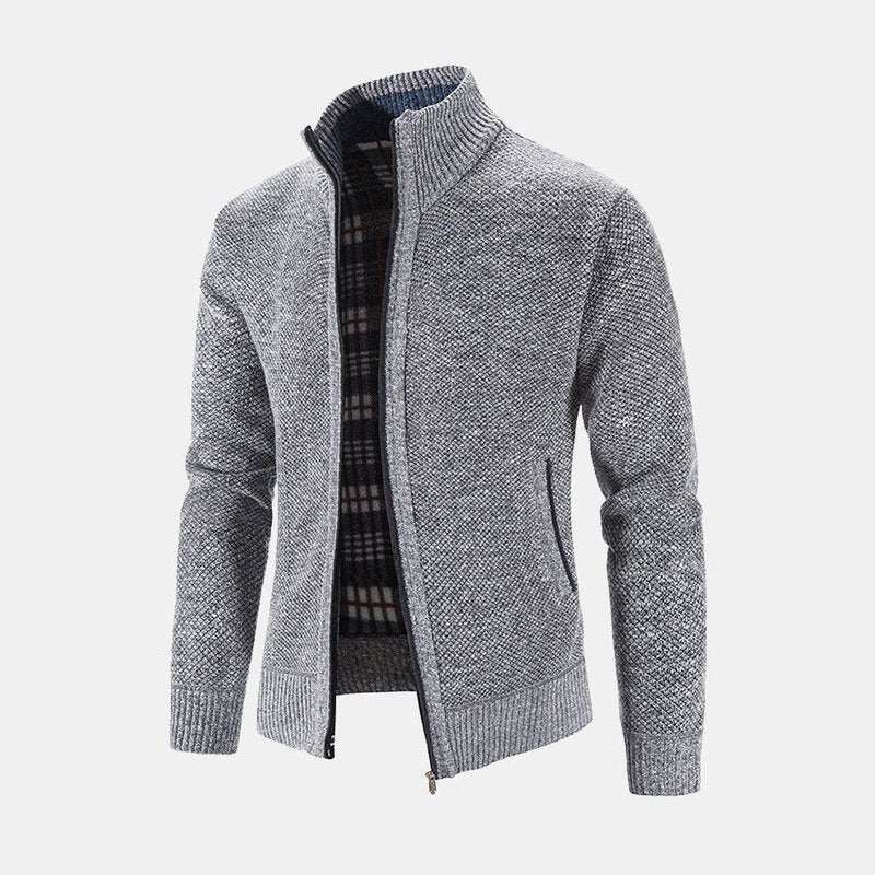 Strickjacke mit Knopfleiste