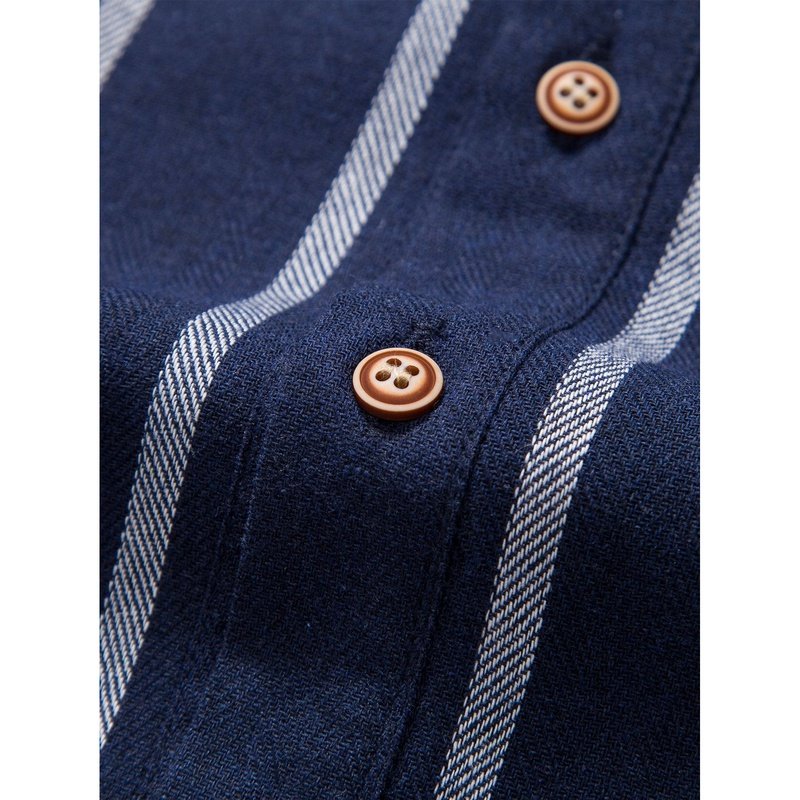 Gestreifte Henley-Shirts aus Baumwolle | Keine Verkäufe in den letzten 90 Tagen