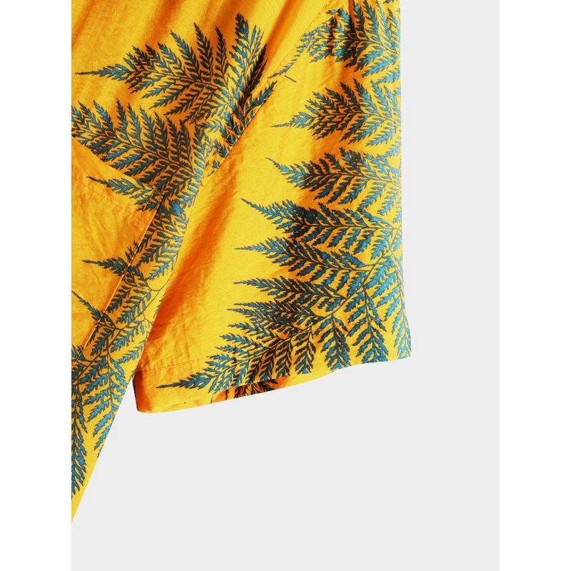 Shirts mit tropischem Pflanzen-Print | Keine Verkäufe in den letzten 90 Tagen