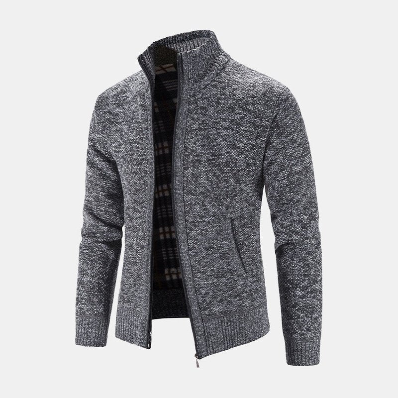 Strickjacke mit Knopfleiste