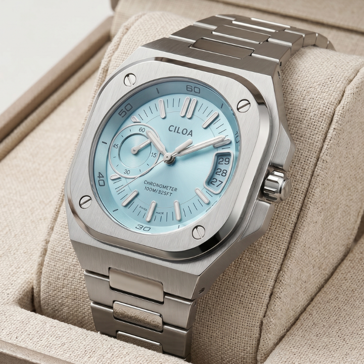 119 CILOA - Mavrek Blue Stainless Steel