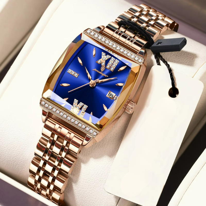 161 AGR - Seraphina Rose Gold Blue