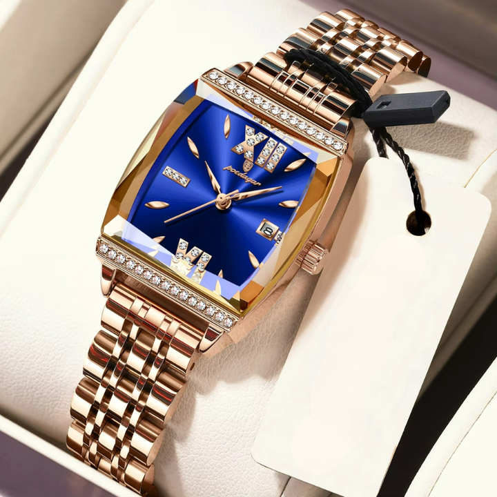 161 AGR - Seraphina Rose Gold Blue