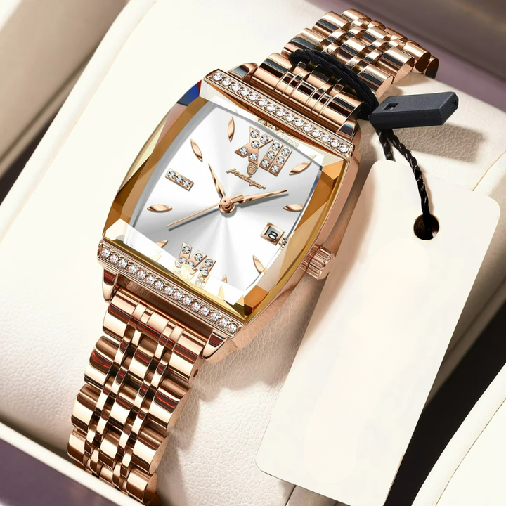163 AGR - Seraphina Rose Gold White