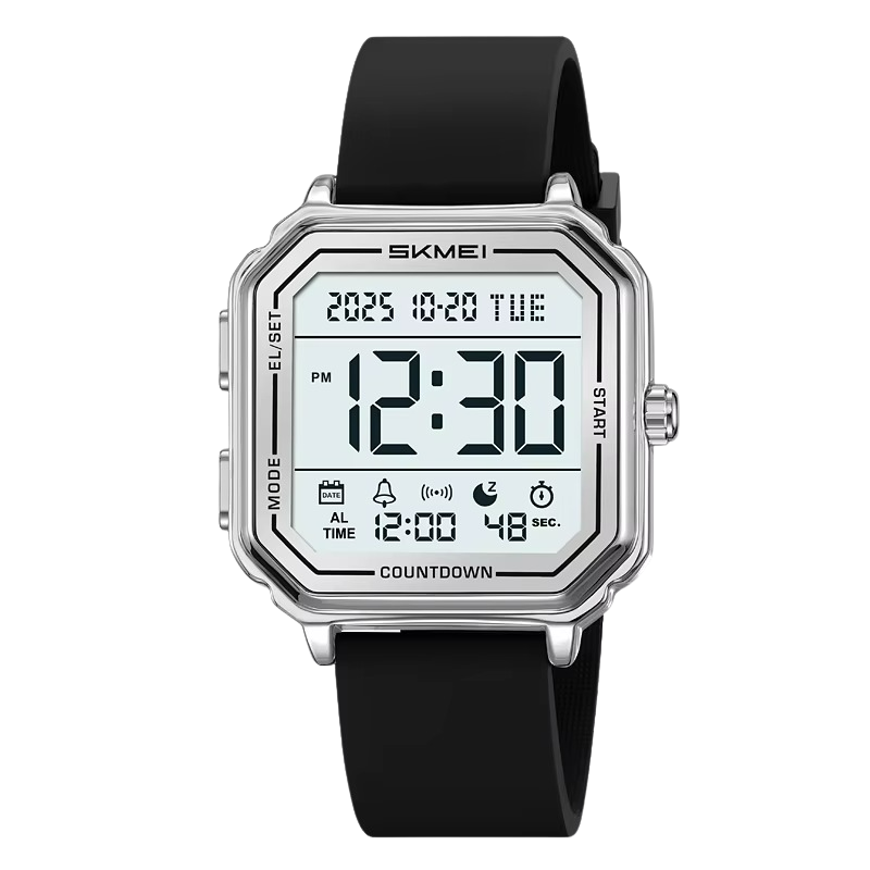 196 SKMEI - Montairex Black Silver