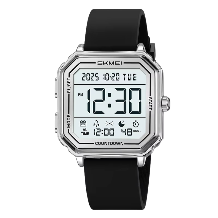 196 SKMEI - Montairex Black Silver