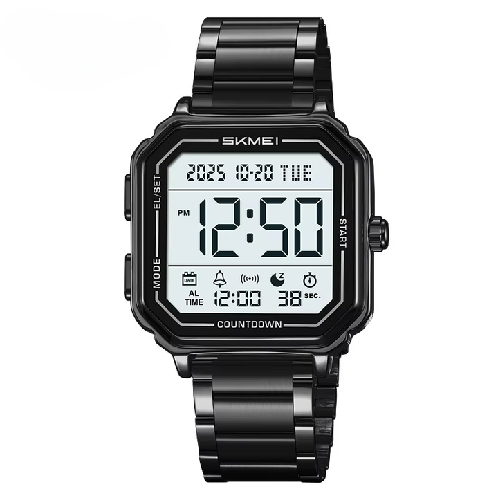 197 SKMEI - Montairex Steel Black