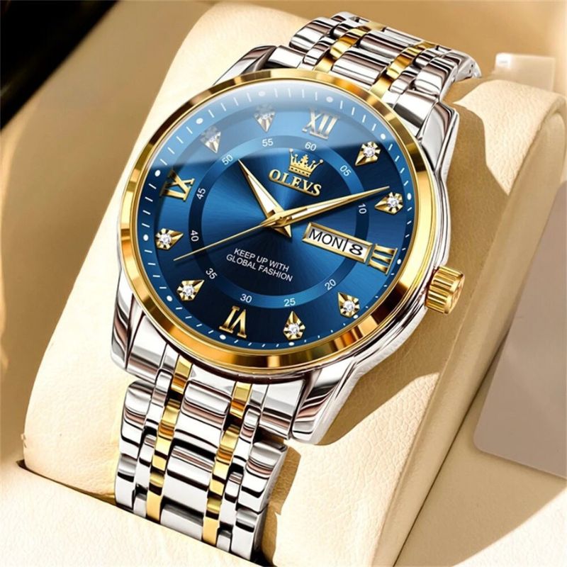 3_bec122f1-fdb2-46ef-a1d4-109e51ad09fe OLEVS - Magnate Silver Gold Blue