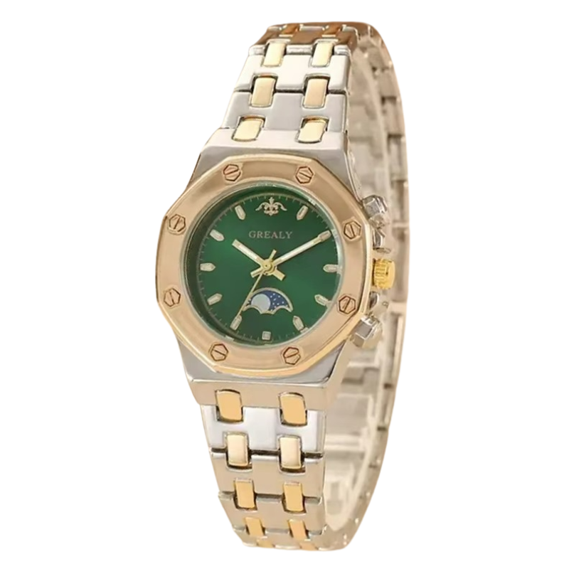 53 OB - Virelle Silver Gold Green