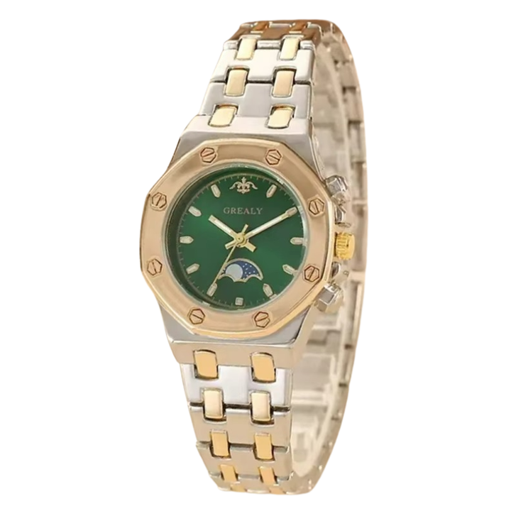 53 OB - Virelle Silver Gold Green