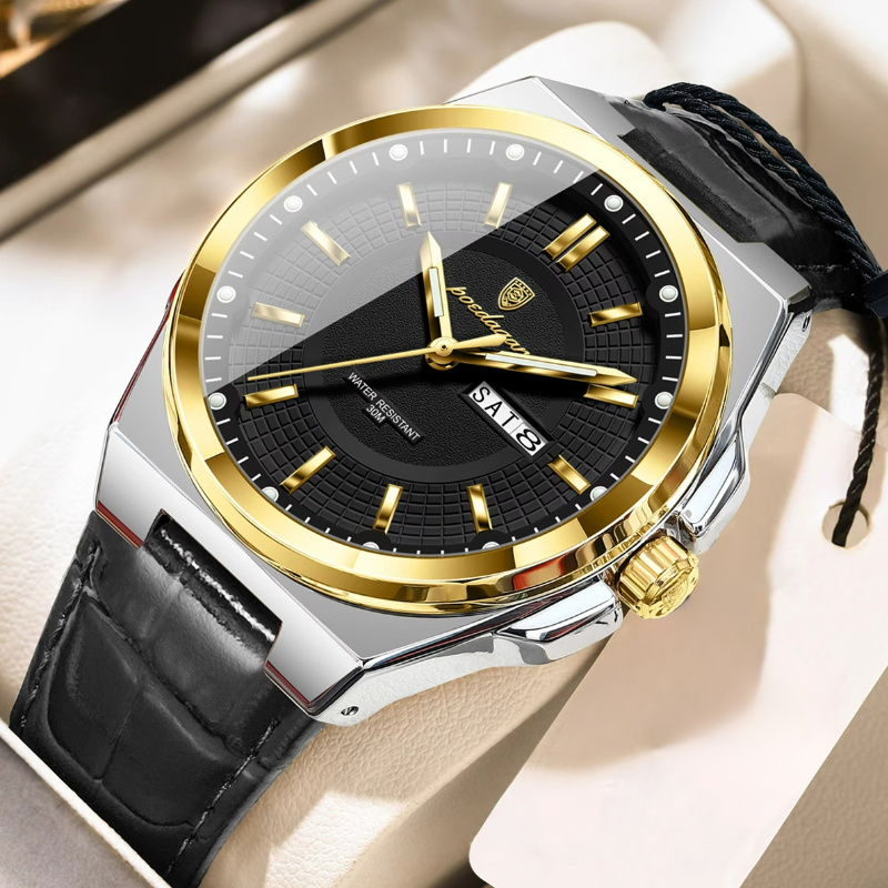 61 AGR - Norr (Leather) Gold Black
