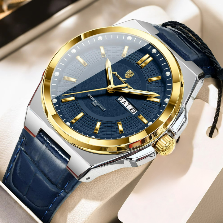 62 AGR - Norr (Leather) Gold Blue