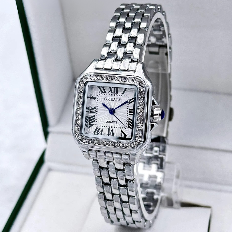 80 OB - Elena (Women) Silver with Diamonds
