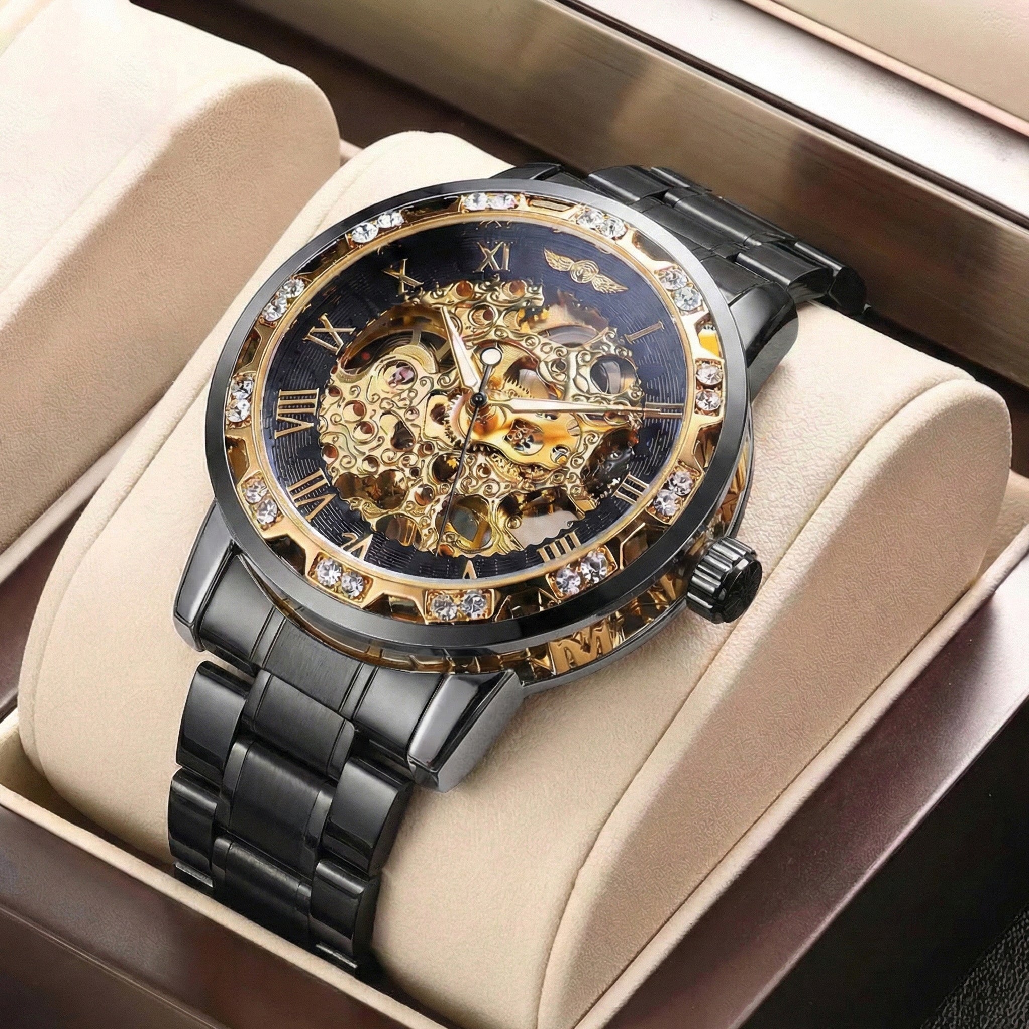 Obsyss WINNER Opulence Men's Watch Quartz Water Resistant