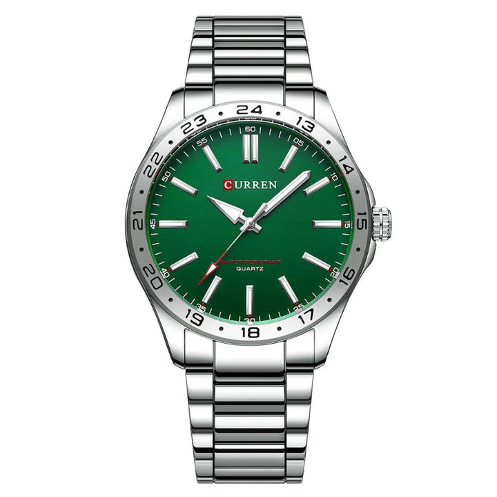 CURREN-Thronyx_Green_Silver CURREN - Thronyx Green
