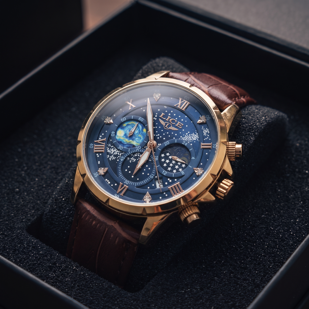 LIGEAzure LIGE - Azure Rose Gold Blue