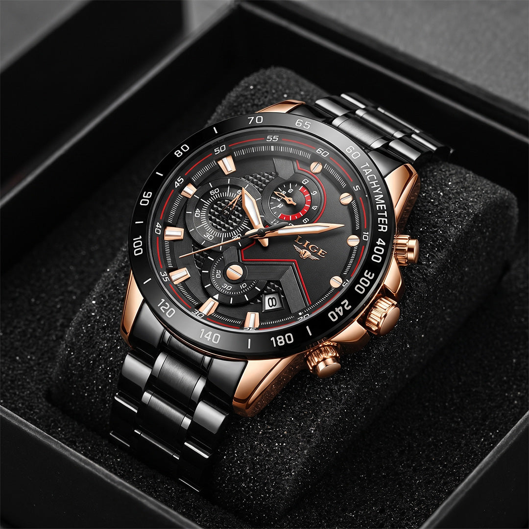 LIGEXsportswatch LIGEX® Sports Watch All Black