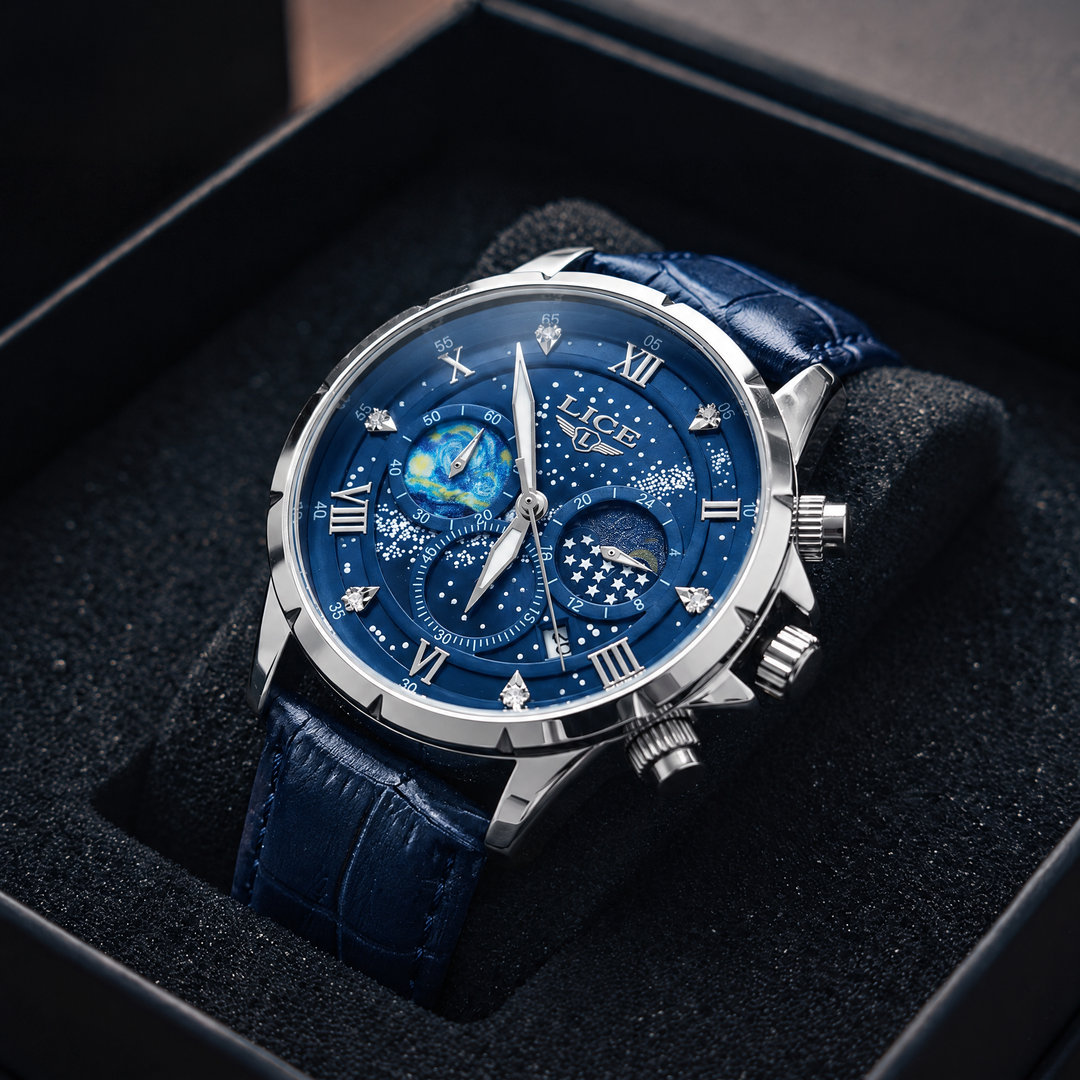 LIGE - Azure Silver Blue