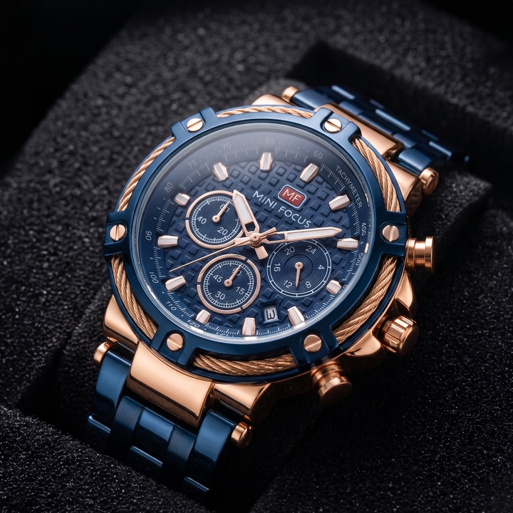 FX - Nautical Rose Gold Blue