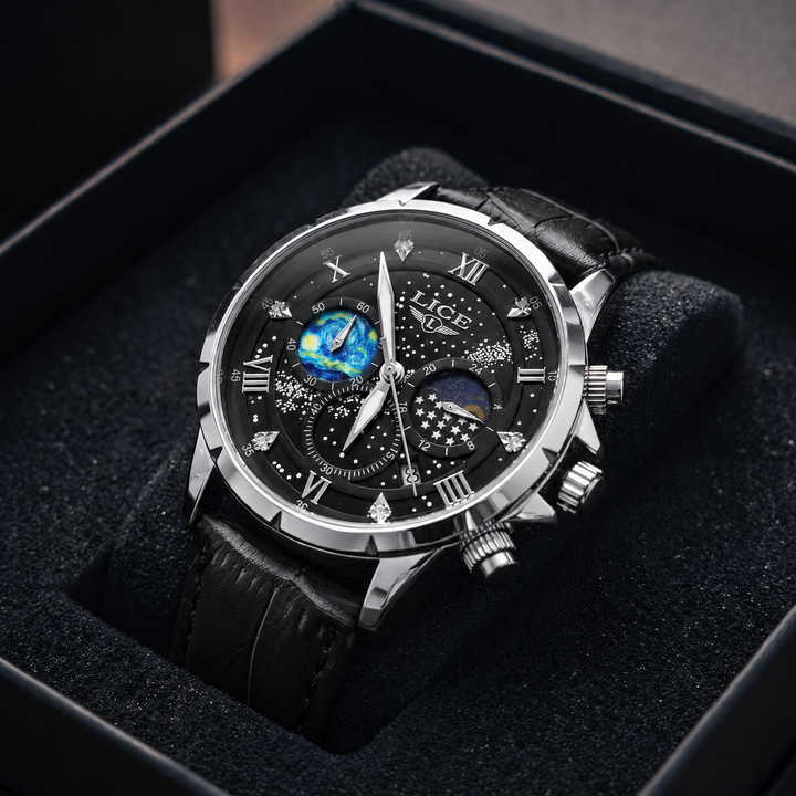 LIGE - Azure Silver Black