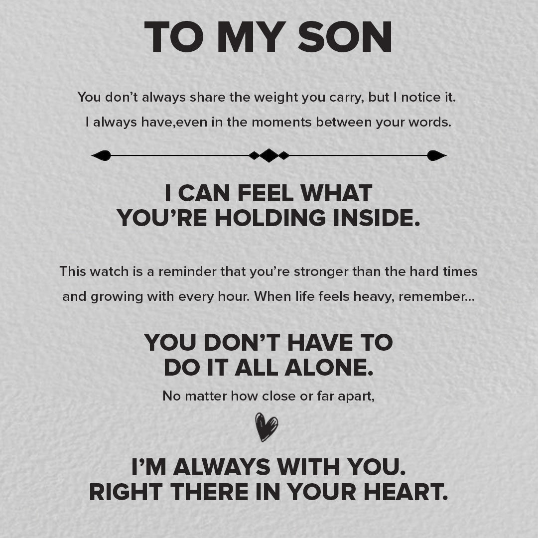 son2 To My Son Card (#2)