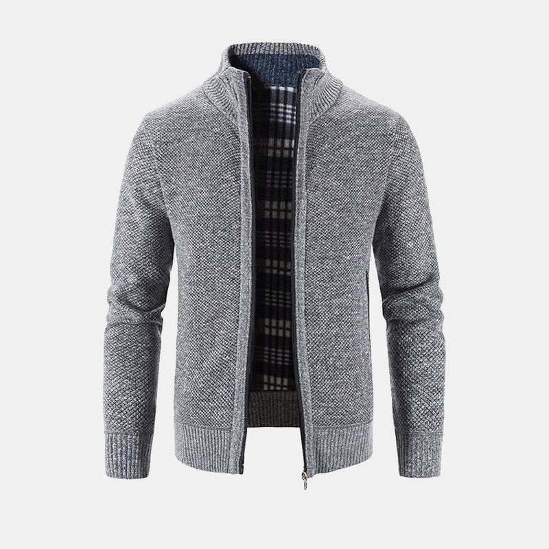 Strickjacke mit Knopfleiste