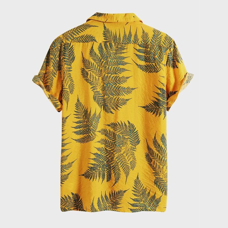 Tropical Plants Print Shirts