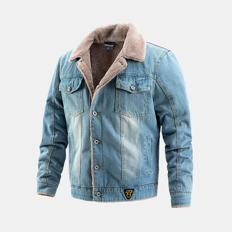 Jeansjacke aus Kunstfell | Keine Verkäufe in den letzten 90 Tagen