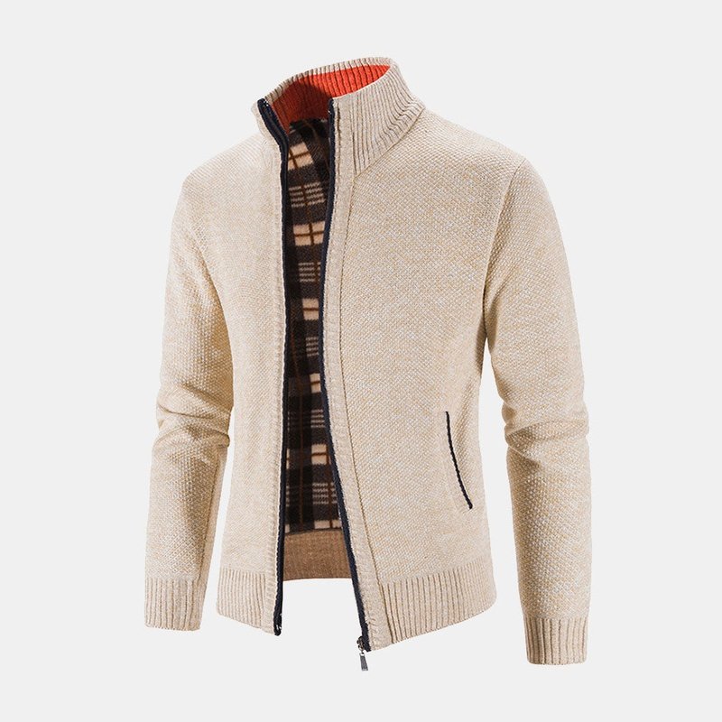 Strickjacke mit Knopfleiste