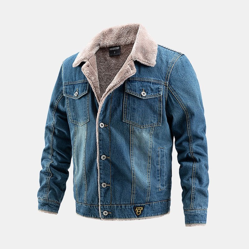 Jeansjacke aus Kunstfell | Keine Verkäufe in den letzten 90 Tagen