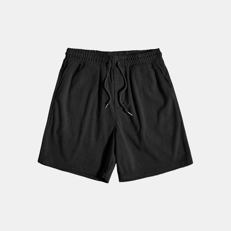 Corduroy Drawstring Shorts