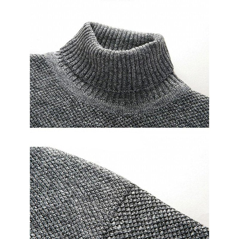 Man Turtleneck Sweater