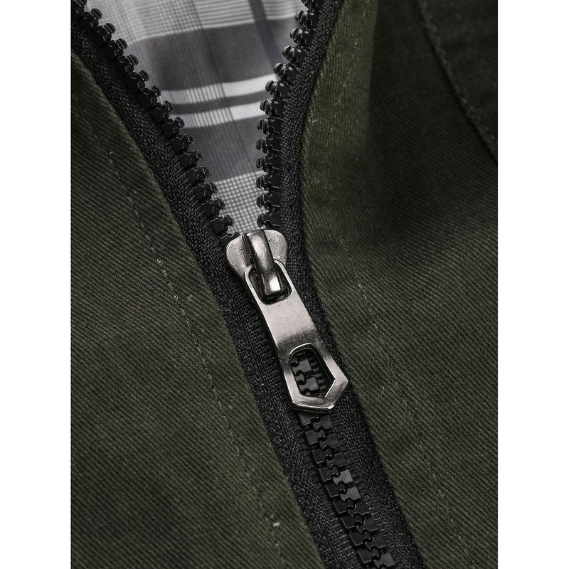 Chino Zip Up Jacket