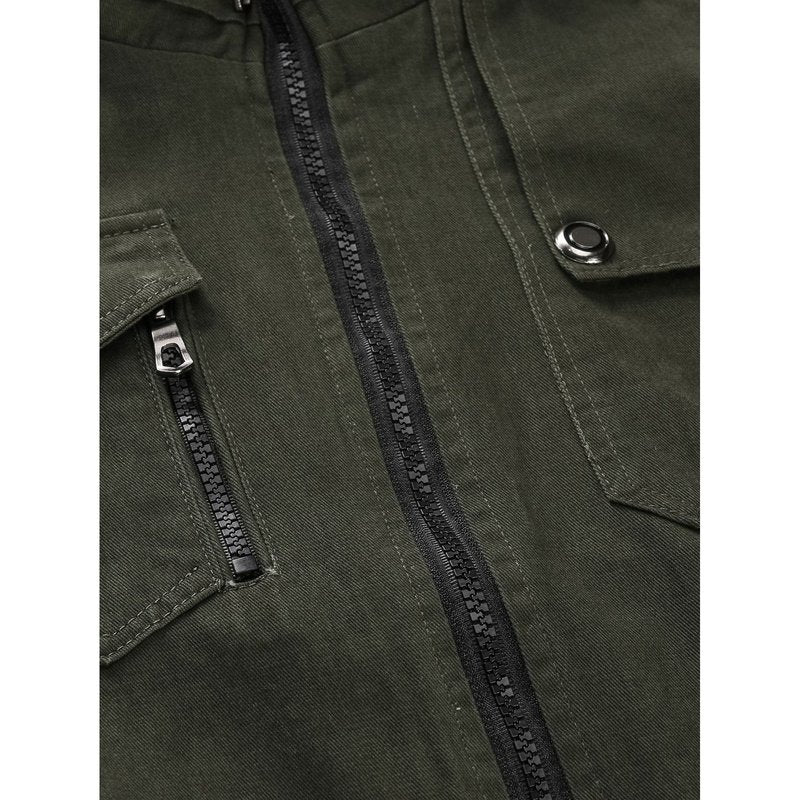 Chino Zip Up Jacket